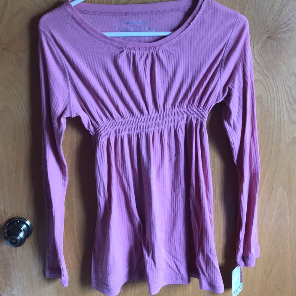 pink long sleeve